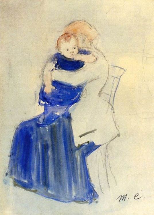 Mary Cassatt Mother And Child 5